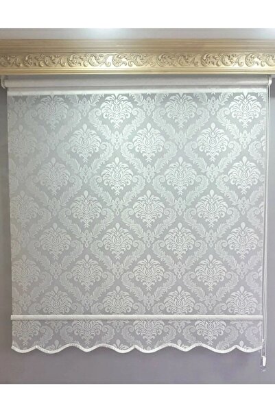 Yıldız stor Çift Mekanizmalı Tül-stor Perde 269