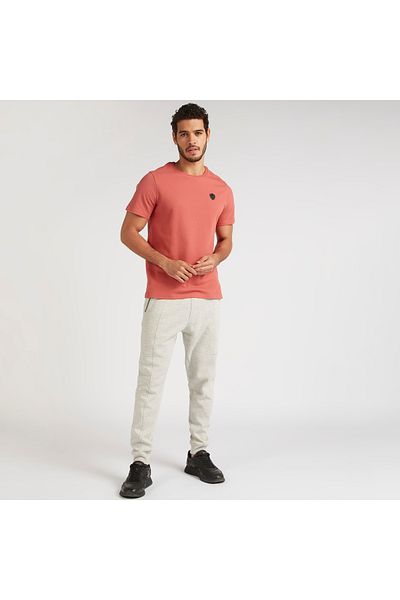 Iconic Textured Joggers with Drawstring Closure and Pockets
