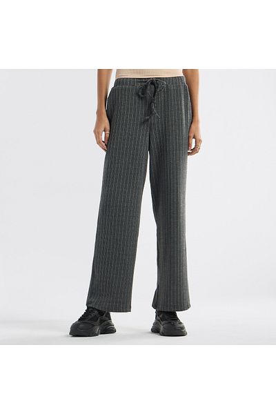 FAV Textured Pants with Drawstring Closure