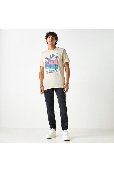 Lee Cooper Joggers with Drawstring Closure and Pockets