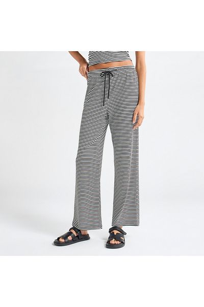 FAV Striped Pants with Drawstring Closure