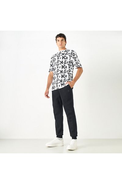 Kappa Joggers with Drawstring Closure and Pockets