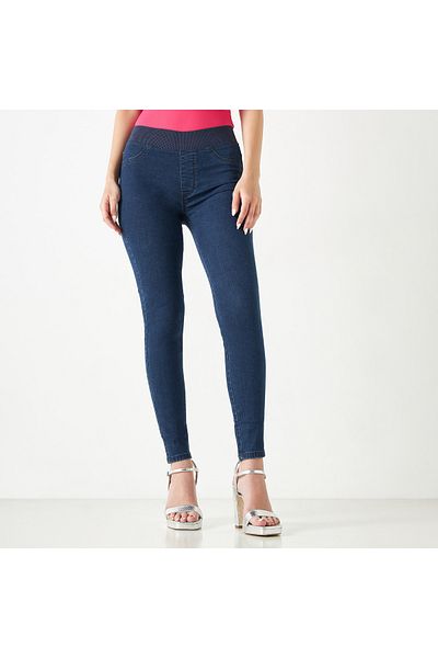 Lee Cooper Denim Jeggings with Elasticated Waistband