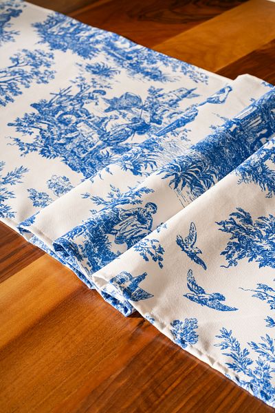 Alseko Concept Saks Tasseled, English Villagers Pattern 40X140Cm Runner