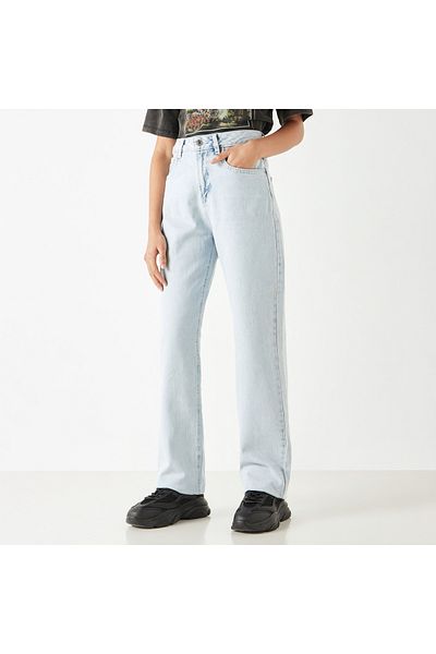 Lee Cooper Straight Fit Jeans with Pockets