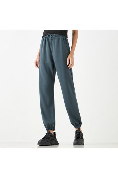 Kappa Solid Joggers with Pockets and Drawstring Closure
