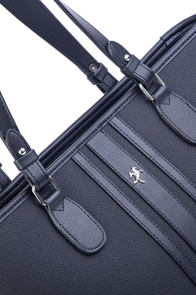 Miami Polo Club Geantă de umăr pentru femei, model lungă, cu 3 compartimente, cu curea lungă