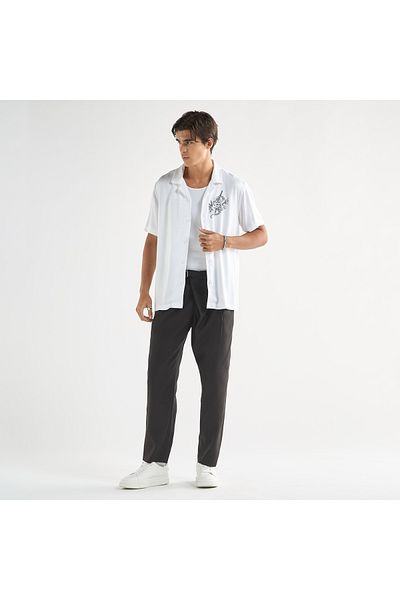 FAV Relaxed Fit Trousers with Flexi Waist and Pockets