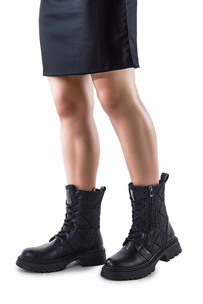 Kids Club Shoes Γυναικείες μπότες Feles με φερμουάρ Λεπτομερή λαστιχένια σόλα ΜΑΥΡΟ