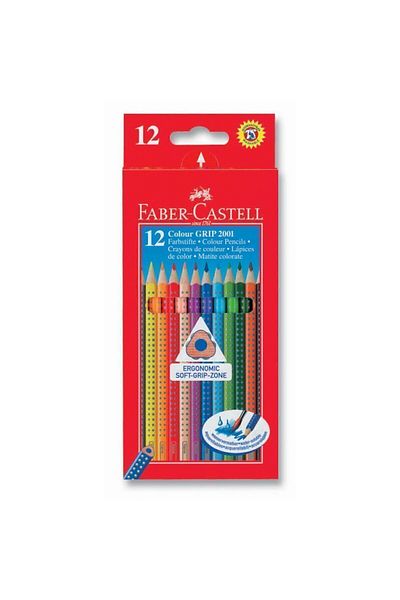 Faber Castell Creioane colorate Faber-Castell 12 Colors Grip 2001