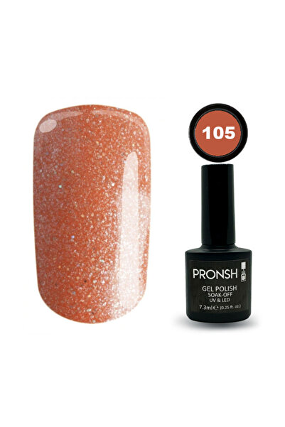 Pronsh Kalıcı Oje 7.3 ml Premium Color Gel 105 Simli