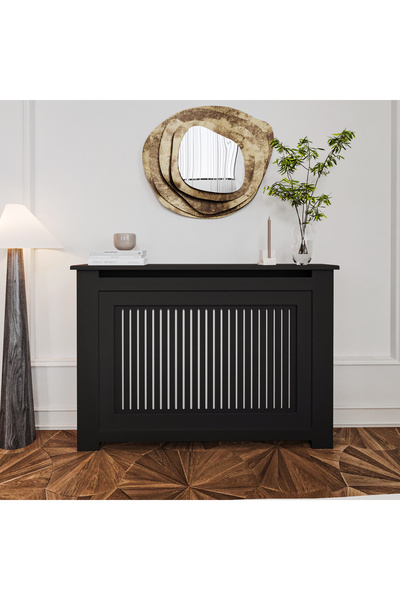 SCB Mobilya Çizgili Petek Kaplama 125 cm Petek Kaplama Dresuar Ev-Ofis