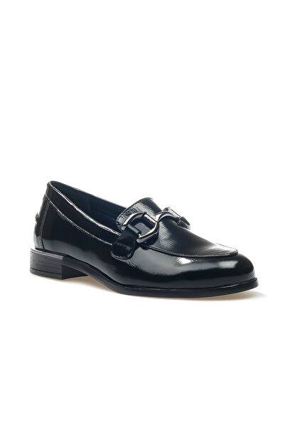 Venüs Дамски обувки от естествена кожа с катарама (36-40) 24k 2455201k Z Черно набръчкано килимче