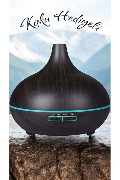 Aroma terapi Koku makinası hava Nemlendirici Humidifier 550 ml Ultrasonik 7 renk ışıklı