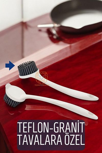 Transformacion Teflon and Granite Pan Pot Brush - Silicone 718974