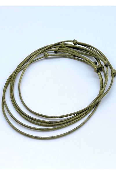 Concept HuBuTU Minimal Men's Faux Leather Bracelet Set of 5