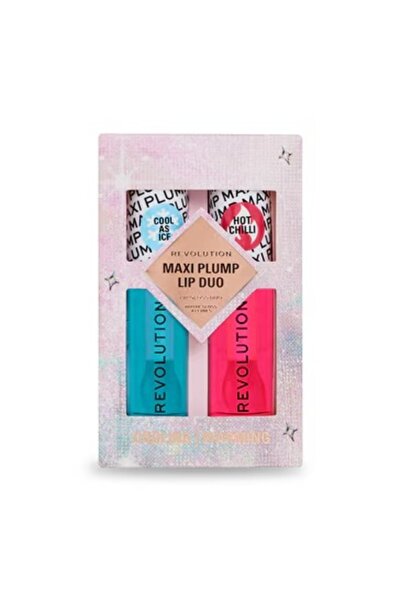 Revolution Plump Soğuk ve Sıcak Dudak Parlatıcı Seti
