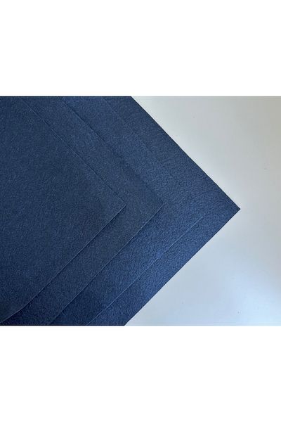 Farchel Black Color Meter Thin Felt Fabric - Felt 1 mm Activity Felt Colored Felt 1 Meter 100X100Cm