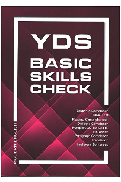 Genel Markalar YDS Basic Skills Check / Kolektif / Modern English / 9786258290721.