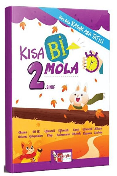 Artı Eğitim Yayınları 2. Sınıf Kısa Bi Mola / Kollektif / Artı Eğitim Yayınla...