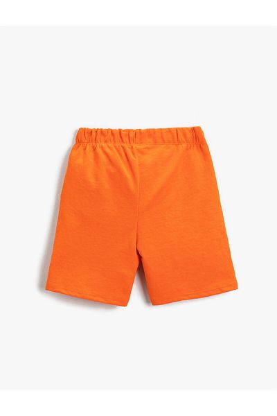 Koton Basic Shorts with Lace Waist