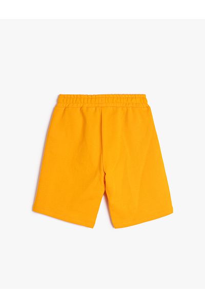 Koton Smileyworld® Shorts Licensed Tie Waist Pocket Cotton