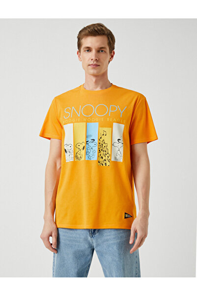 Koton Snoopy Oversize T-Shirt με άδεια χρήσης