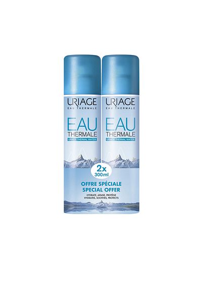 Uriage Gesichtsspray Mit Thermalwasser, Packung 2 X Uriage 300 ml