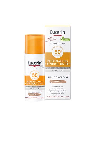Eucerin Sonnenschutz Photoaging Gel-creme Lsf50+ #mittel Eucerin 50 ml