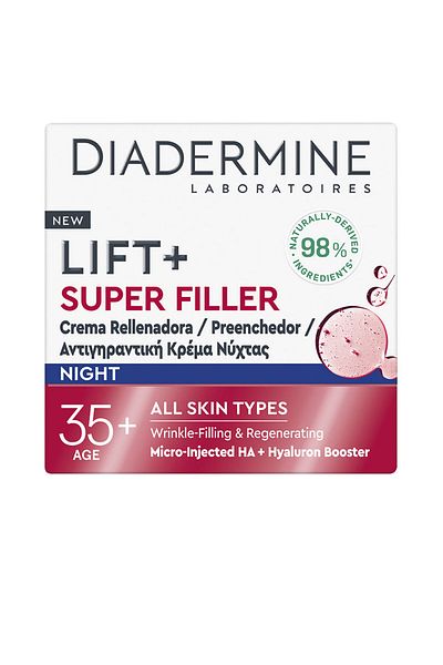 Diadermine Lift + Super Filler Aufpolsternde Nachtcreme Diadermine 50 ml