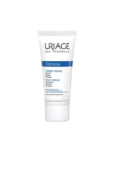 Uriage Xemose Beruhigende Gesichtscreme Für Trockene Haut, Die Zu Atopischem Ekzem Neigt, 40 ml