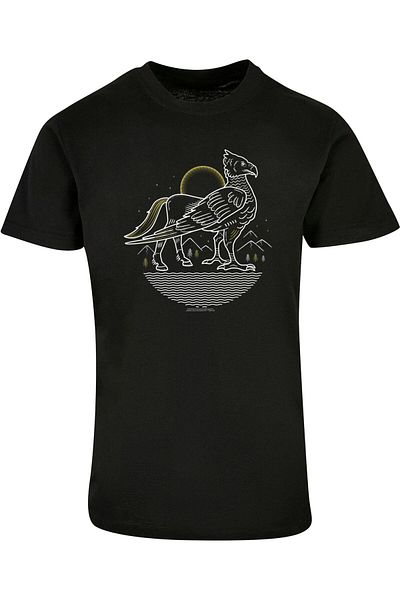 ABSOLUTE CULT Harry Potter - Seidenschnabel Line Art Basic T-Shirt
