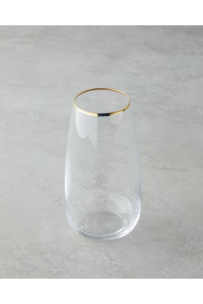 English Home Serenity Crystal Gold 550 ml Set of 2 Glasses