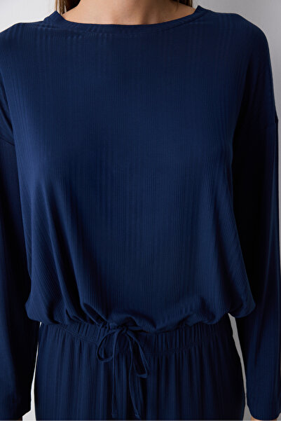 Penti Hailey Navy Navy Pants Pajama Set