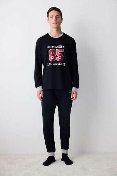 Penti Σετ πιτζάμες Champions Black Jogger Pants