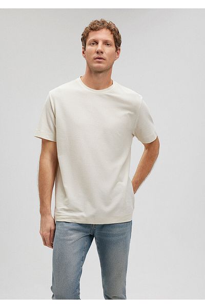 Mavi Μπλουζάκι με μπεζ υφή - Regular Fit0611900-70134