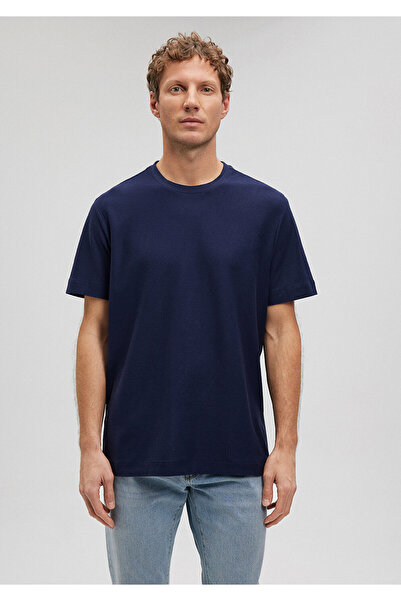 Mavi Μπλουζάκι με μπλε υφή - Regular Fit0611900-84371