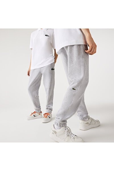 Lacoste Unisex Regular Fit Organik Pamuk Gri Eşofman Altı