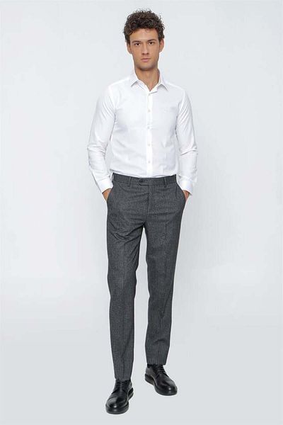İmza Black Comfort Fit Relaxed Fit Classic Trousers1003225169