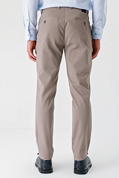 İmza Сірі бавовняні штани з кишенями з боків, вільного крою, 1003240156