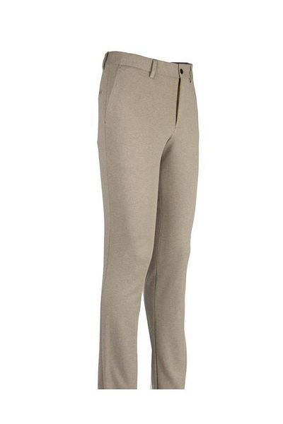 İmza Σκούρο μπεζ πλεκτό Slim Fit Slim Fit Classic Παντελόνι1003220159