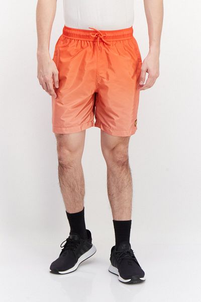 Lyle & Scott Men Brand Logo Drawstring Basic Shorts, Red