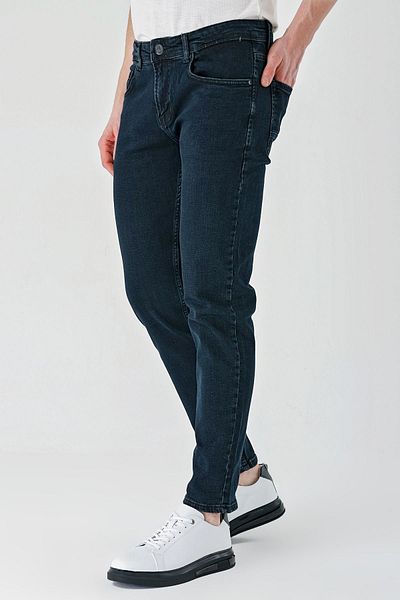İmza Σκούρο καφέ Gabardine 5 Pockets Slim Fit Slim fit Casual τζιν τζιν παντελόνι 1023240150