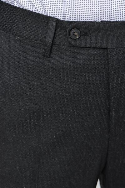 İmza Dark Anthracite Flexible Side Pocket Classic Comfort Fit Trousers 1003225166