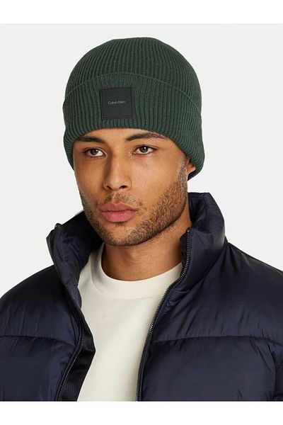 Calvin Klein Jemná bavlnená/drevená čiapka