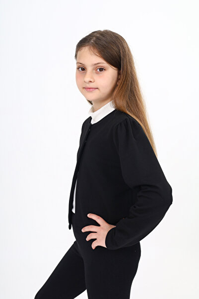 Toontoy Σχολική ζακέτα με λεπτομέρειες για κορίτσια