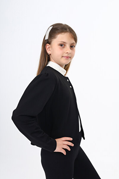 Toontoy Σχολική ζακέτα με λεπτομέρειες για κορίτσια