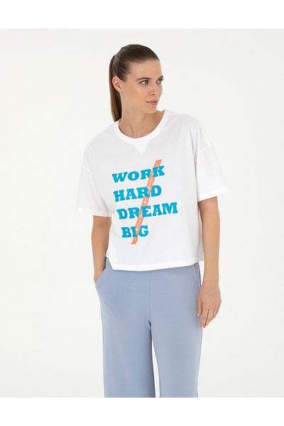 Pierre Cardin White Comfort Fit T-Shirt 50282607 -Vr013