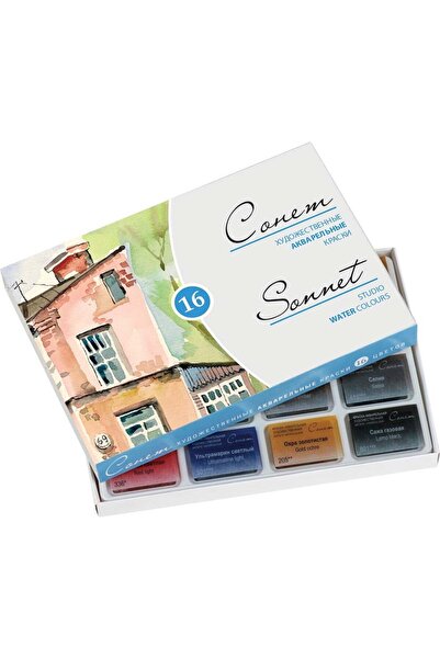 ST. PETERSBURG Sonnet Suluboya Seti 16 Renk