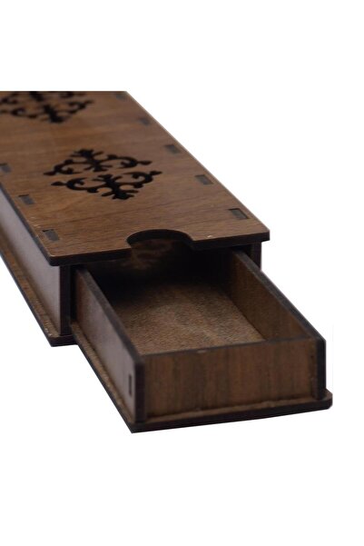 Karin Ahşap Kalemlik Desenli 908947